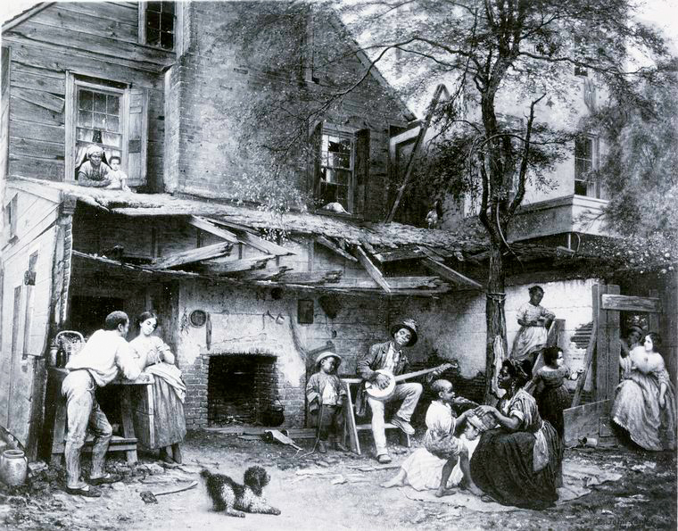 “Old Kentucky Home - Life in the South,” 1859.
