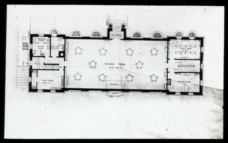 St. George Branch, 2nd Floor, Digital ID 100907 , New York Public Library