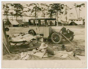An Auto Camping Scene, Miami, ... Digital ID: 101826. New York Public Library