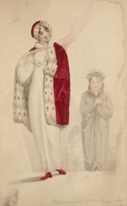 [Promenade dress, January 1810... Digital ID: 1111633. New York Public Library