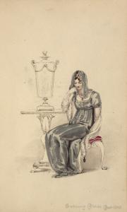 [Evening dress, December 1810.... Digital ID: 1111646. New York Public Library
