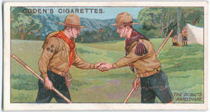 The Scout’s Handshake and Salu... Digital ID: 1135560. New York Public Library