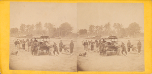 Removing the wounded. Digital ID: 1150215. New York Public Library