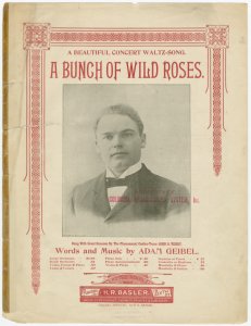 A bunch of wild roses / words ... Digital ID: 1152936. New York Public Library