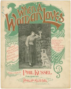 When a woman loves / words and... Digital ID: 1165758. New York Public Library
