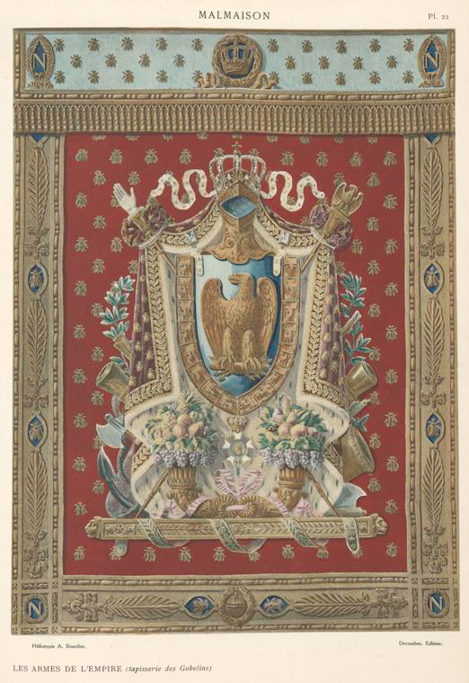  Les Armes de l'Empire (tapisserie des Gobelins)., Digital ID 1167885, New York Public Library