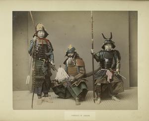 Samurais in Armour Digital ID: 119011. New York Public Library