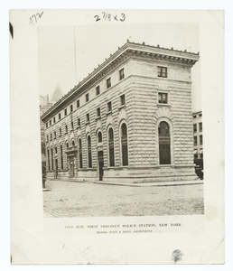 The Old Slip police station, N... Digital ID: 120399. New York Public Library