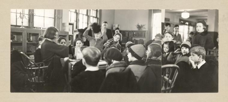 Highbridge, Story hour, Digital ID 1252718, New York Public Library