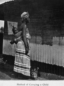 A method of carrying a child. Digital ID: 1257564. New York Public Library