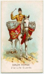 Drum horse, 2nd, Life Guards. Digital ID: 1524137. New York Public Library
