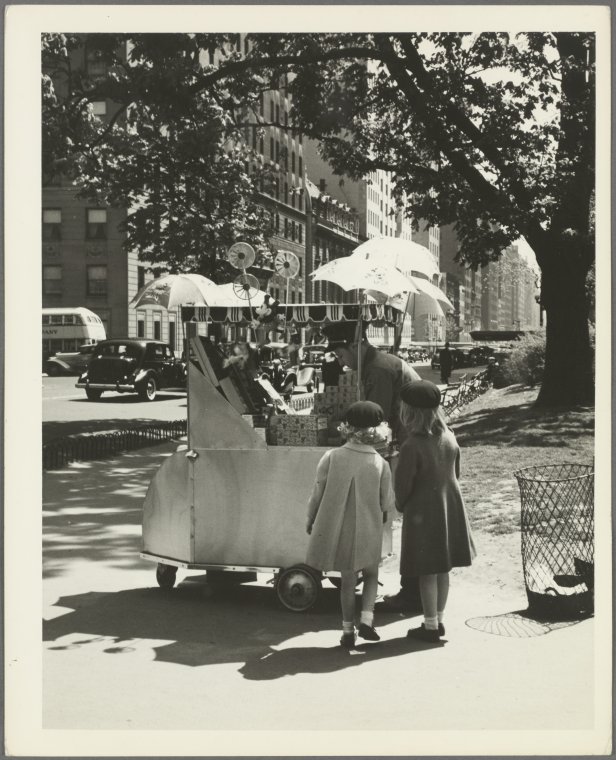 Fifth Avenue - Ice Cream Vendor,Parks - Central Park, Digital ID 1558534, New York Public Library Fifth Avenue - Ice Cream Vendor,Parks - Central Park, Digital ID 1558534, New York Public Library
