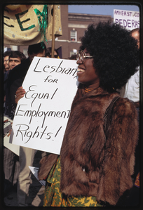 Gay rights demonstration, Alba... Digital ID: 1582045. New York Public Library
