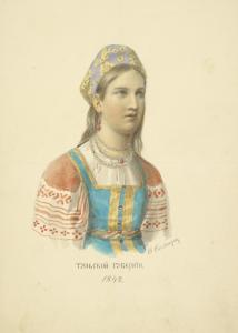 Tulskoi gubernii.1842. Digital ID: 1590495. New York Public Library