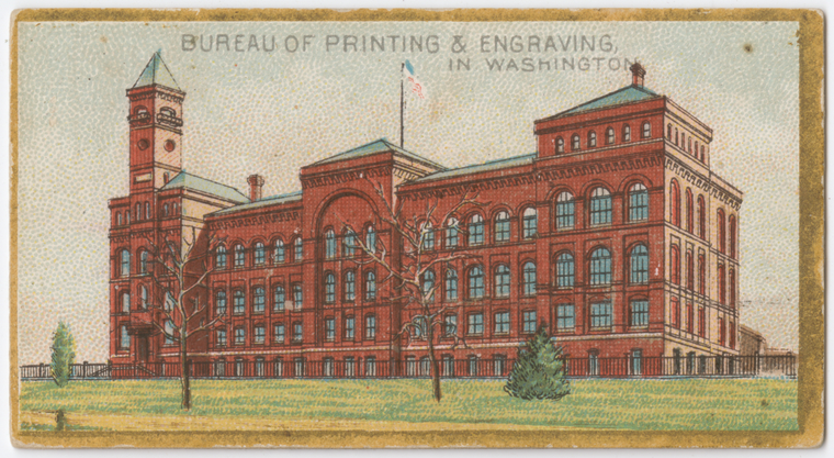 Bureau of Printing and Engraving in Washington., Digital ID 1607769, New York Public Library