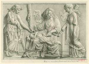 Demeter, Kora [Persephone] and... Digital ID: 1623773. New York Public Library