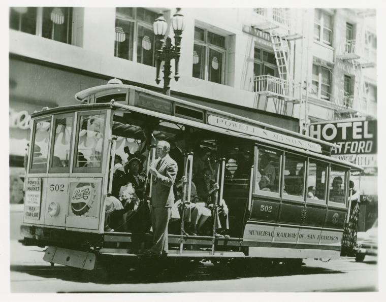 [Powell and Mason Streets cable car], Digital ID 1646961, New York Public Library