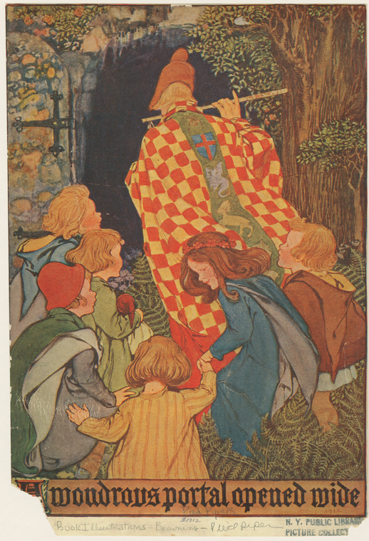 A wondrous portal opened wide., Digital ID 1706672  , New York Public Library