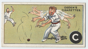 C is the CRICKETER,  baleful a... Digital ID: 405577. New York Public Library