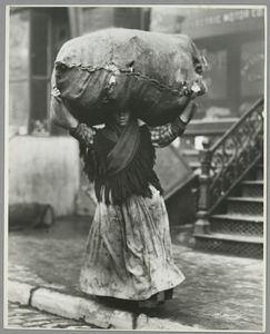 A tenement gleaner, New York C... Digital ID: 416509. New York Public Library