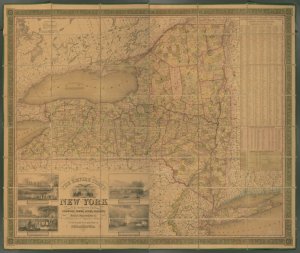The Empire State, New York : w... Digital ID: 434109. New York Public Library