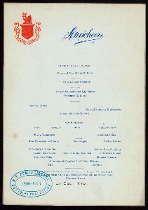 LUNCH [held by] HOTEL DENNIS [... Digital ID: 470529. New York Public Library