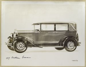 1927  Pontiac Sedan. Digital ID: 481795. New York Public Library