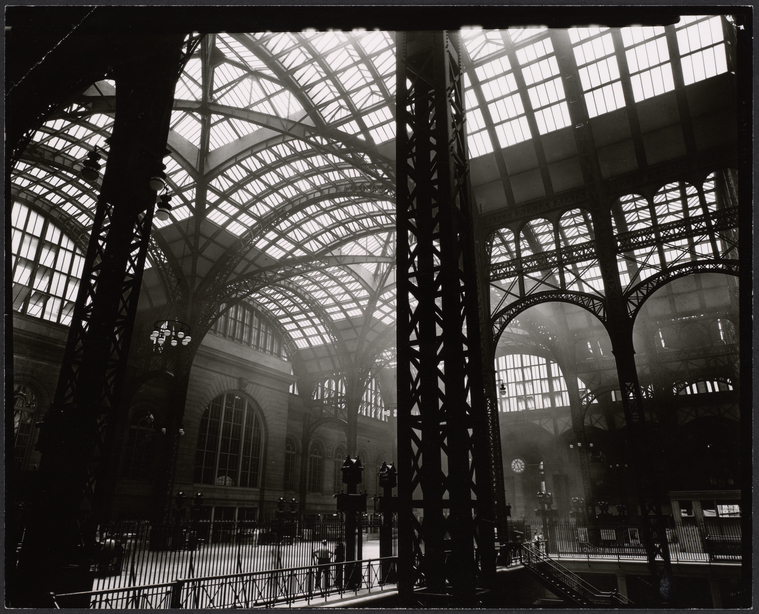 Penn Station, Interior, Manhattan., Digital ID 482603, New York Public Library