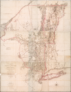 A chorographical map of the pr... Digital ID: 484247. New York Public Library