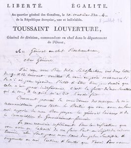 Toussaint L’Ouverature , Divis... Digital ID: 485445. New York Public Library