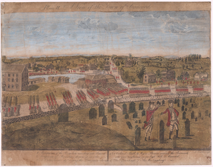 Plate II. A view of the town o... Digital ID: 54388. New York Public Library