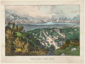 Great Salt Lake, Utah. Digital ID: 55069. New York Public Library