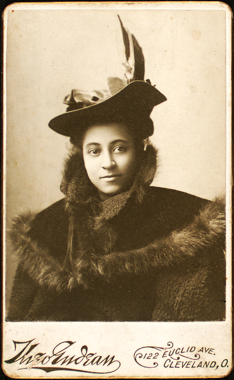 Studio portrait of ['Canzonetta'].,To Ann Meer from Canzonnetta. 'Canzonetta' died Aug. 30th 1897, on verso., Digital ID 67SCCDV, New York Public Library