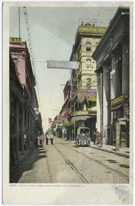 Royal Street from Canal Street... Digital ID:
                                    68737. New York Public Library