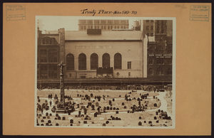 Manhattan: Trinity Place - Tha... Digital ID: 723574f. New York Public Library