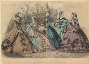 Godey’s fashions for September... Digital ID: 803346. New York Public Library