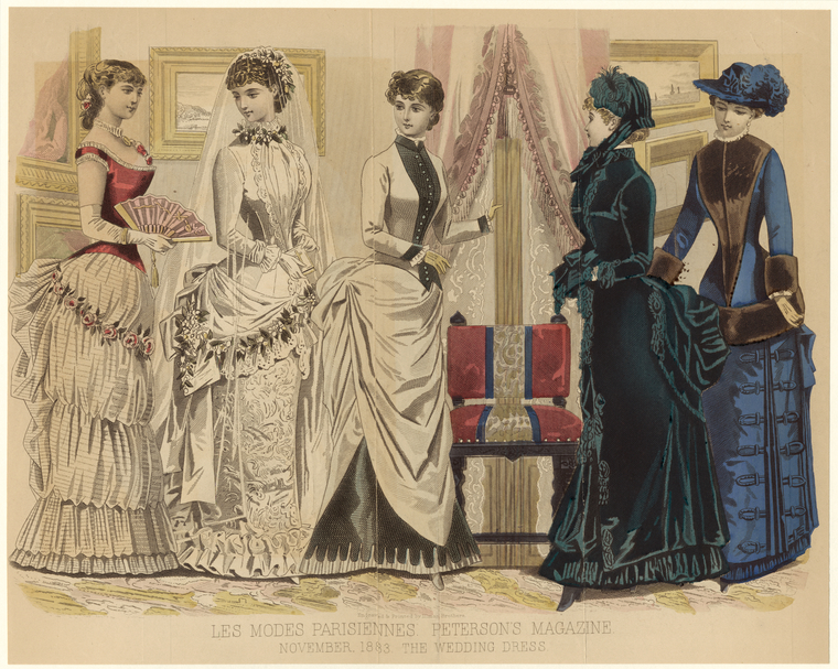 The Wedding Dress., Digital ID 817769, New York Public Library