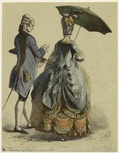 [Woman holding a parasol walki... Digital ID: 824666. New York Public Library