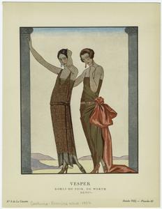 Vesper robes du soir, de Worth... Digital ID: 826023. New York Public Library