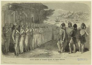 Grand review of Turkish troops... Digital ID: 831289. New York Public Library