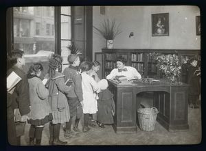 Chatham Square Branch, childre... Digital ID: 94636. New York Public Library