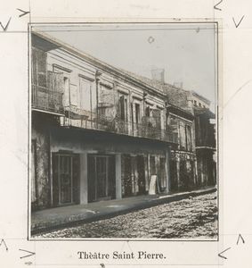 Le Théâtre St. Pierre Digital ID: 99208. New York Public Library