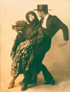 Ted Shawn in Malaguena with Ma... Digital ID: DEN_0808V. New York Public Library