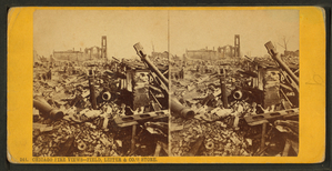 Chicago fire views: Field, Lei... Digital ID: G90F184_006F. New York Public Library