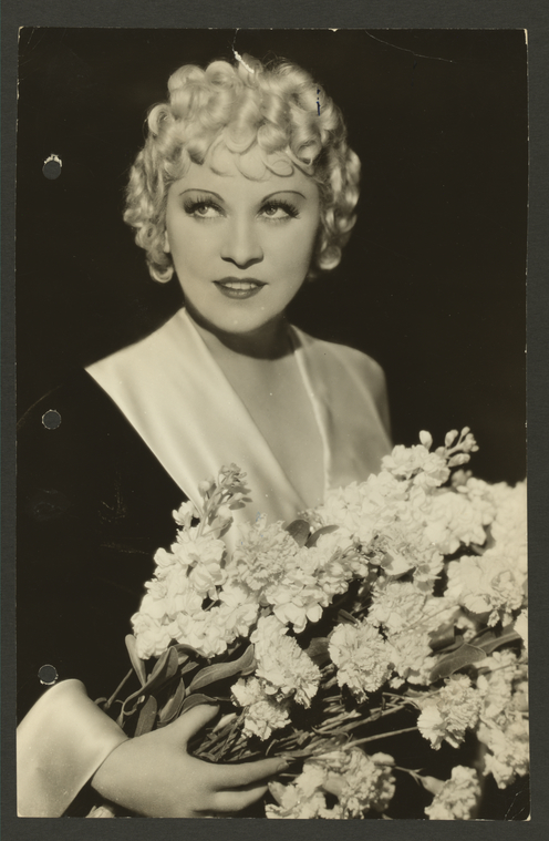 Mae West, Digital ID TH-64132, New York Public Library