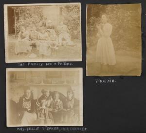 The famiily and a friend; Mrs.... Digital ID: psnypl_berg_1299. New York Public Library