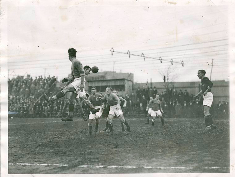 Digital Collections - Soccer Match Between the New York 'Giants