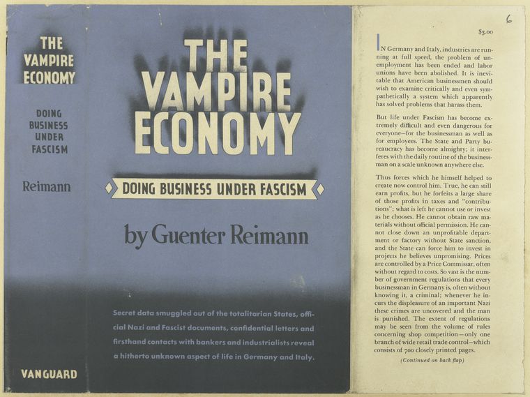 Doing Business Under Fascism Vampire Economy