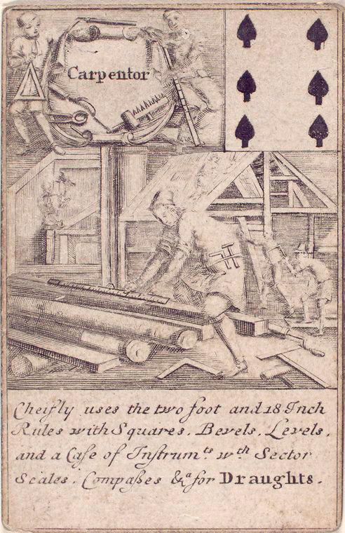 Six of spades: Carpentor.