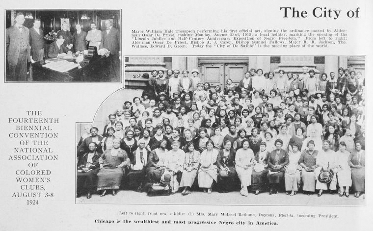 This is What National Association of Colored Womens Clubs Looked Like  in 1925 